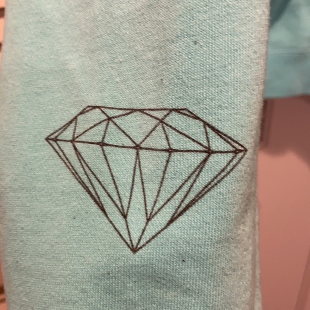 Teal Diamond Sweatshirt - Picture 6 of 7